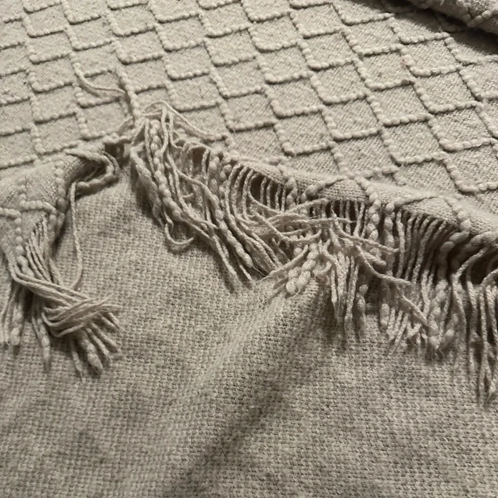 Tan Boho Throw Blanket
